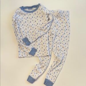 LAKE Blue Heart Kids unisex Pajamas